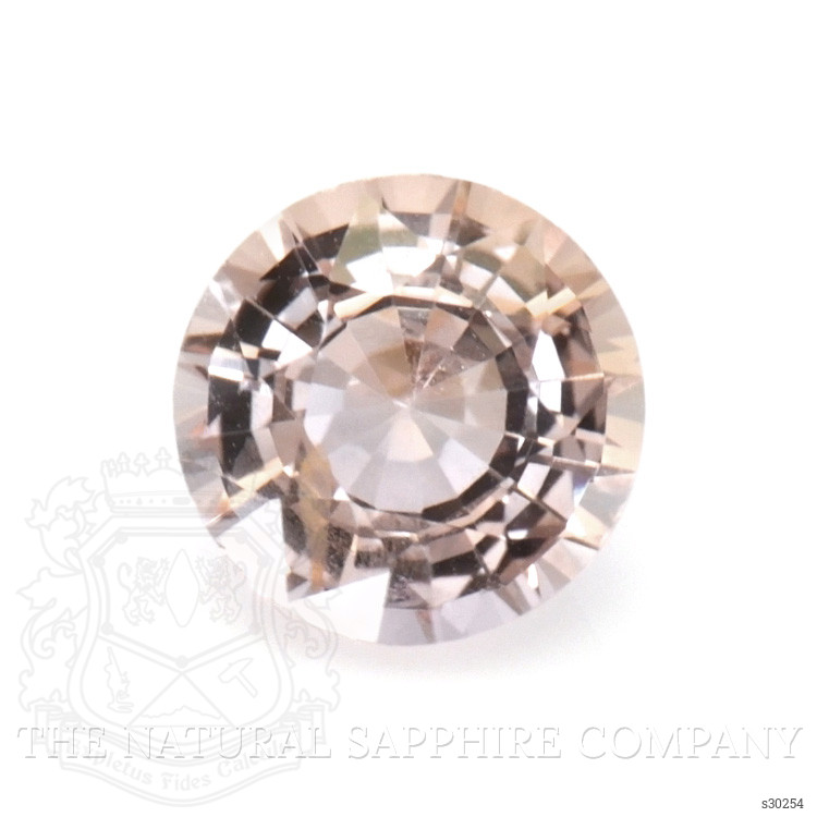 0.77 Ct. Peach Sapphire from Ceylon (Sri Lanka)