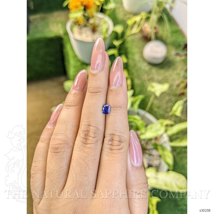 0.64 Ct. Color Change Sapphire from Ceylon (Sri Lanka)