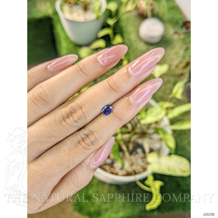 0.64 Ct. Color Change Sapphire from Ceylon (Sri Lanka)