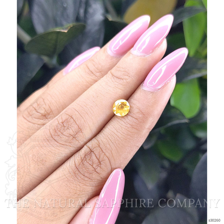 1.11 Ct. Yellow Sapphire from Ceylon (Sri Lanka)