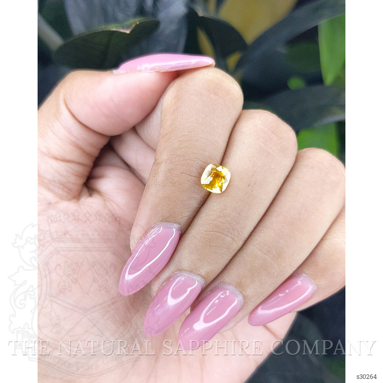 1.20 Ct. Yellow Sapphire from Ceylon (Sri Lanka)
