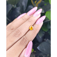 1.16 Ct. Orangish Yellow Sapphire from Ceylon (Sri Lanka) Life Style