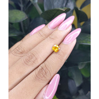 1.05 Ct. Orangish Yellow Sapphire from Ceylon (Sri Lanka) Life Style