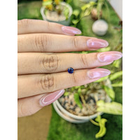 0.52 Ct. Blue Sapphire from Ceylon (Sri Lanka) Life Style