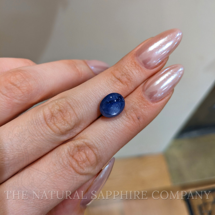 7.26 Ct. Blue Star Sapphire from Burma (Myanmar)