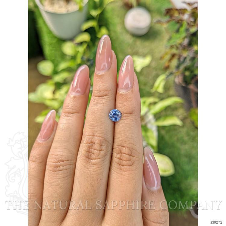 1.08 Ct. Bi Color Sapphire from Ceylon (Sri Lanka)