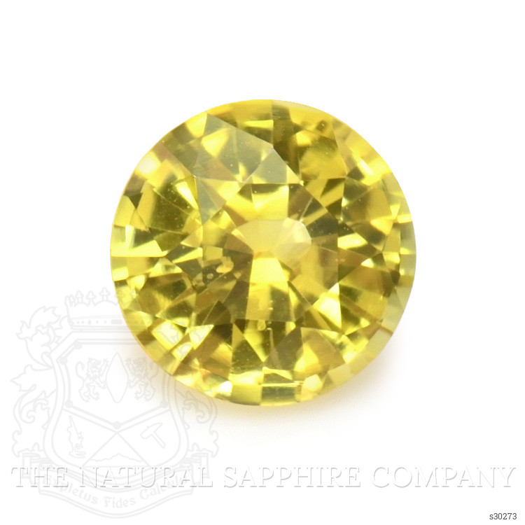 0.72 Ct. Yellow Sapphire from Ceylon (Sri Lanka)