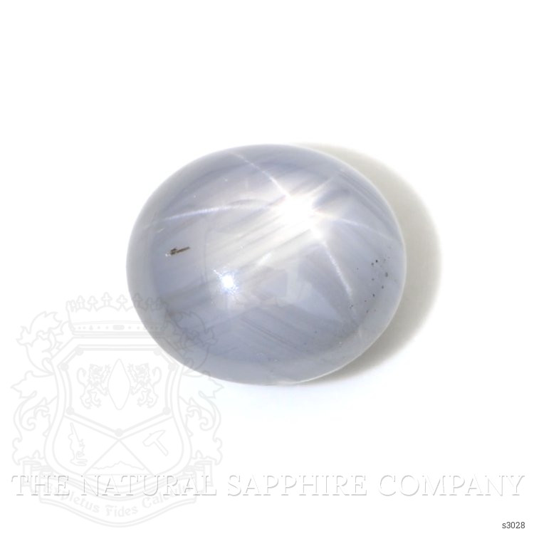 3.94 Ct. Bluish Grey Star Sapphire from Burma (Myanmar)