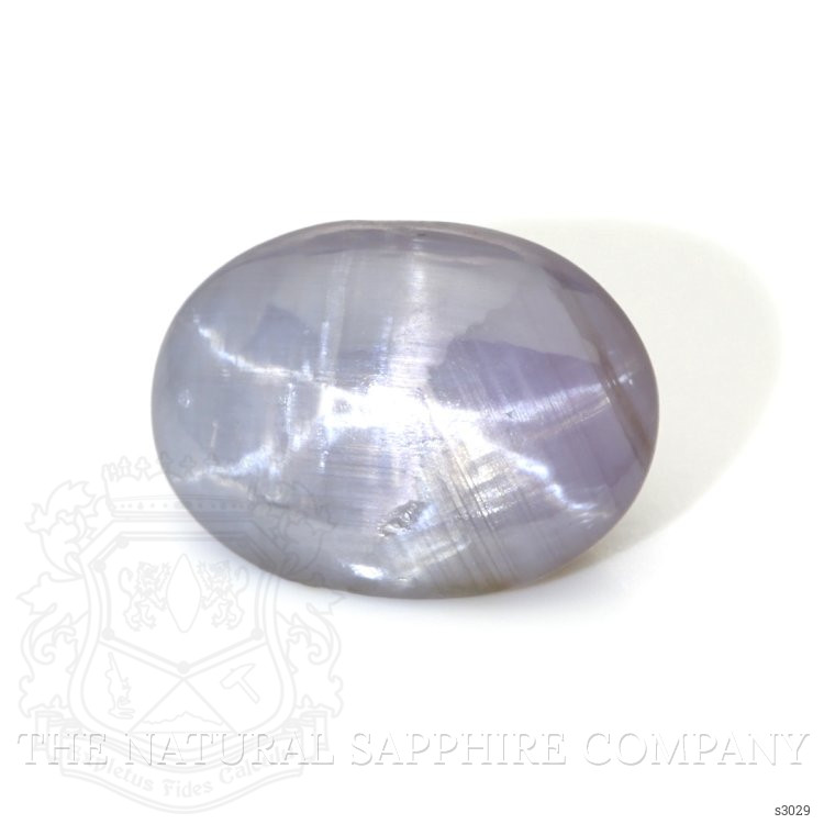 5.89 Ct. Bluish Purple Star Sapphire from Ceylon (Sri Lanka)
