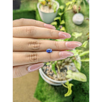 1.17 Ct. Blue Sapphire from Ceylon (Sri Lanka) Life Style