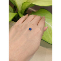 0.70 Ct. Blue Sapphire from Ceylon (Sri Lanka) Life Style