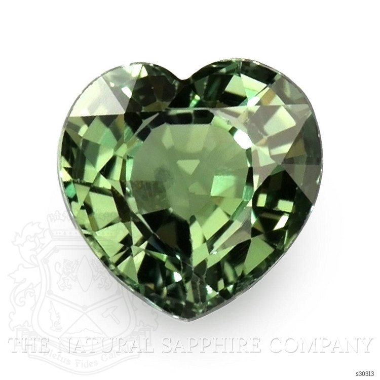 1.24 Ct. Green Sapphire from Ceylon (Sri Lanka)