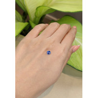 0.53 Ct. Blue Sapphire from Ceylon (Sri Lanka) Life Style