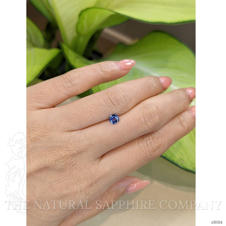 0.53 Ct. Blue Sapphire from Ceylon (Sri Lanka)