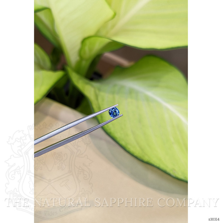 0.53 Ct. Blue Sapphire from Ceylon (Sri Lanka)