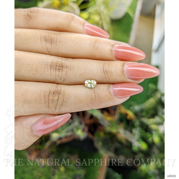 0.70 Ct. Yellow Sapphire from Ceylon (Sri Lanka)