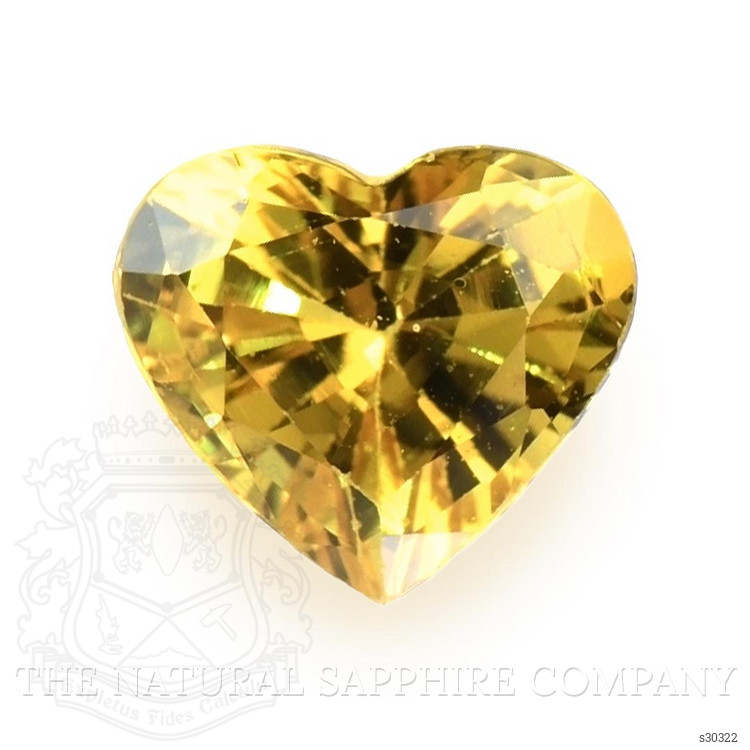 0.98 Ct. Yellow Sapphire from Ceylon (Sri Lanka)