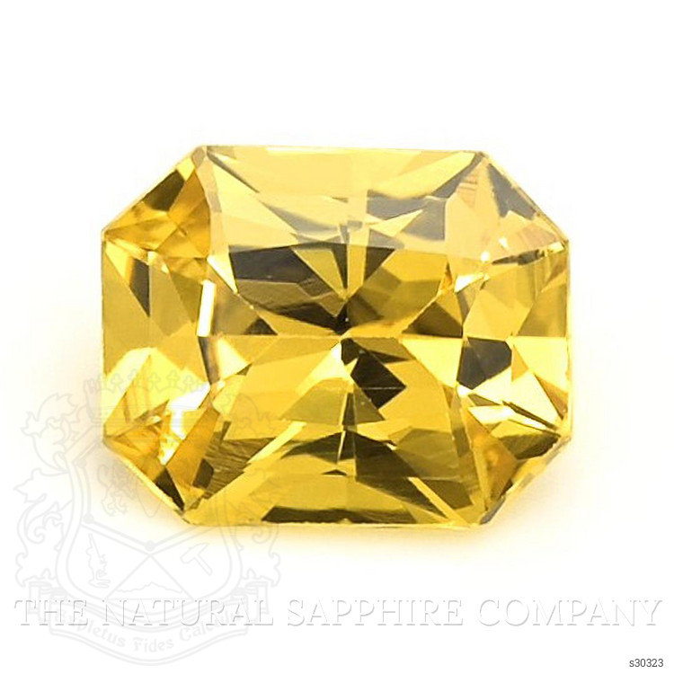 0.75 Ct. Yellow Sapphire from Ceylon (Sri Lanka)