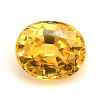 1.04 Ct. Orangish Yellow Sapphire from Ceylon (Sri Lanka) Video