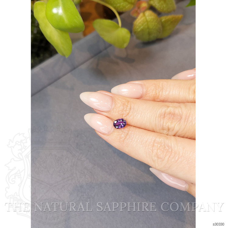 1.11 Ct. Purple Sapphire from Ceylon (Sri Lanka)