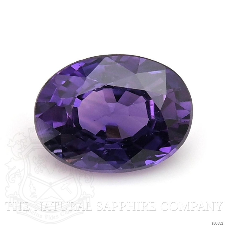 1.23 Ct. Purple Sapphire from Ceylon (Sri Lanka)