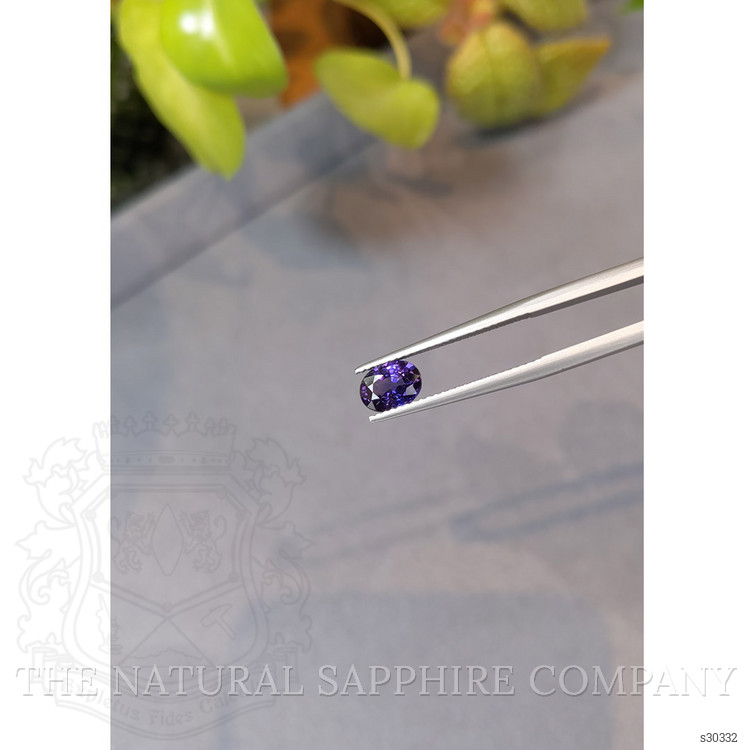 1.23 Ct. Purple Sapphire from Ceylon (Sri Lanka)