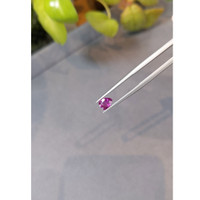 0.64 Ct. Purplish Pink Sapphire from Ceylon (Sri Lanka) Life Style