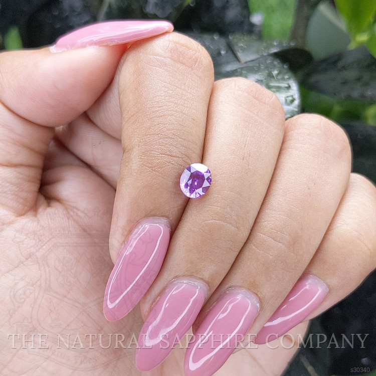1.10 Ct. Purple Sapphire from Madagascar