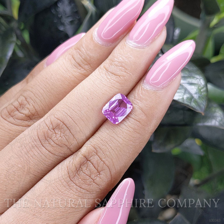 2.58 Ct. Pinkish Purple Sapphire from Madagascar
