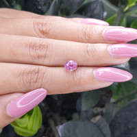 1.53 Ct. Pink Sapphire from Madagascar Life Style