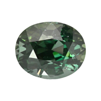 3.52 Ct. Green Sapphire from Madagascar Video