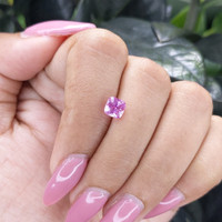 1.20 Ct. Purplish Pink Sapphire from Madagascar Life Style