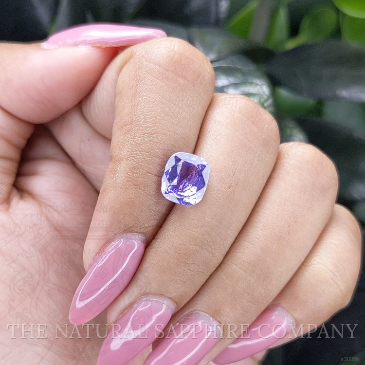 3.04 Ct. Bluish Purple Sapphire from Madagascar