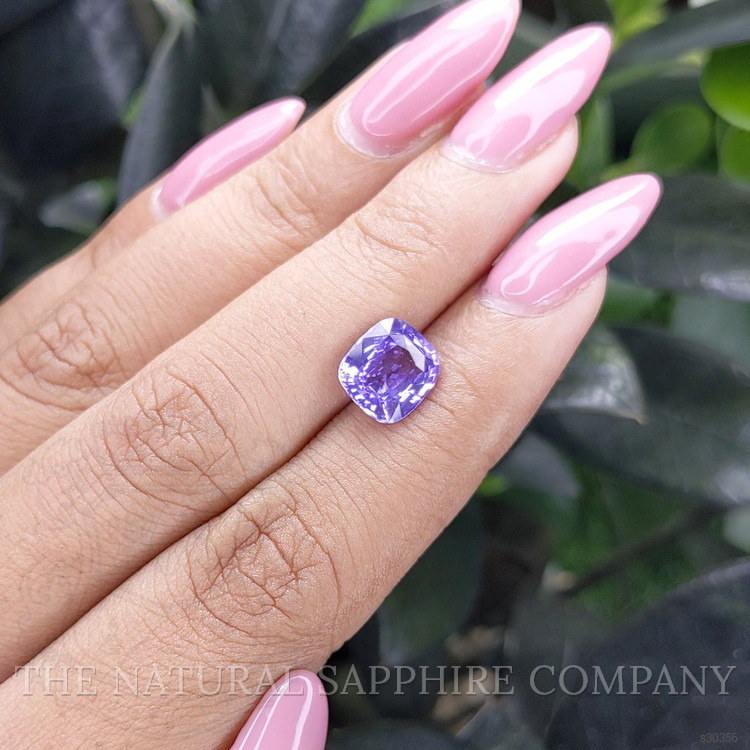 3.04 Ct. Bluish Purple Sapphire from Madagascar