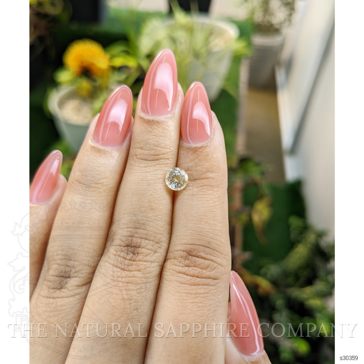 1.09 Ct. Yellow Sapphire from Ceylon (Sri Lanka)