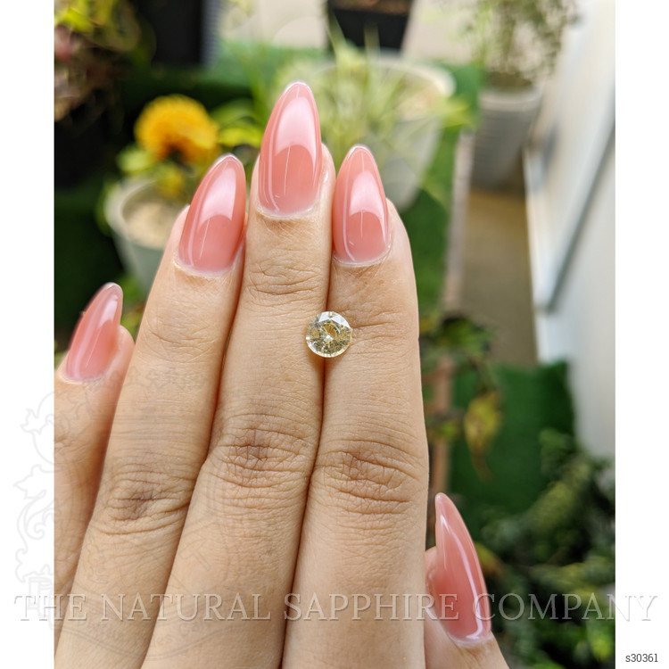 1.18 Ct. Yellow Sapphire from Ceylon (Sri Lanka)