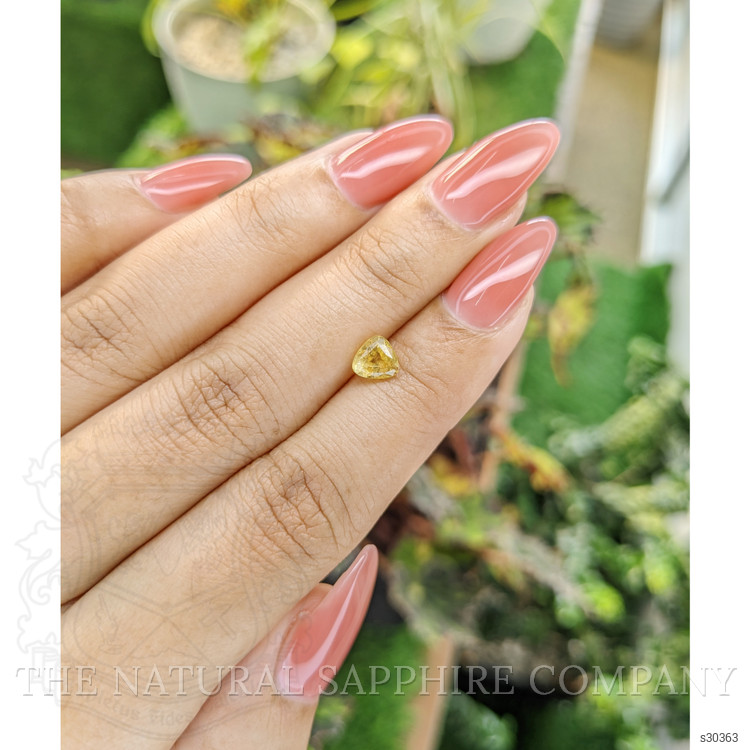 1.02 Ct. Yellow Sapphire from Ceylon (Sri Lanka)