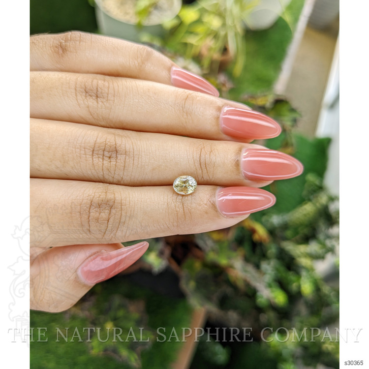 1.22 Ct. Yellow Sapphire from Ceylon (Sri Lanka)