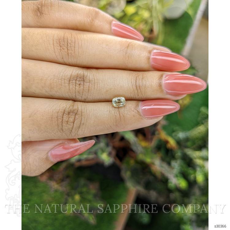 0.99 Ct. Yellow Sapphire from Ceylon (Sri Lanka)