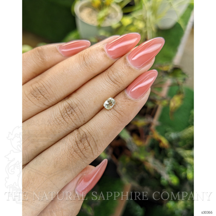 0.99 Ct. Yellow Sapphire from Ceylon (Sri Lanka)