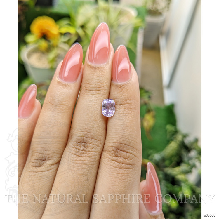 1.47 Ct. Pinkish Purple Sapphire from Ceylon (Sri Lanka)