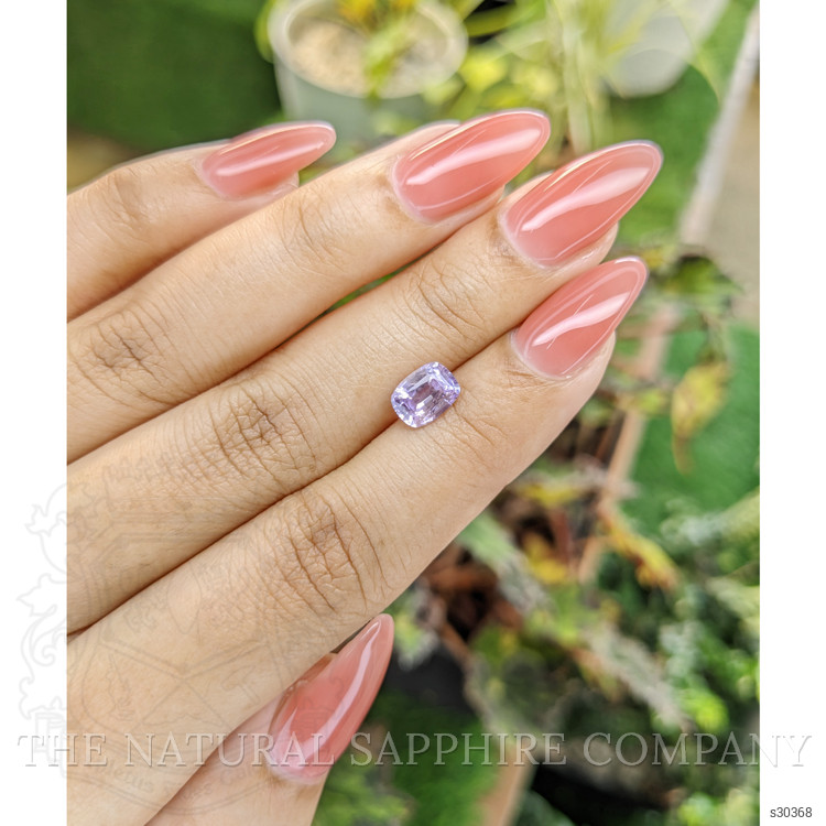 1.47 Ct. Pinkish Purple Sapphire from Ceylon (Sri Lanka)