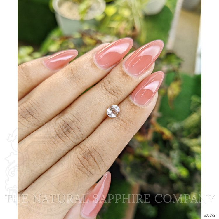 0.85 Ct. Peach Sapphire from Ceylon (Sri Lanka)
