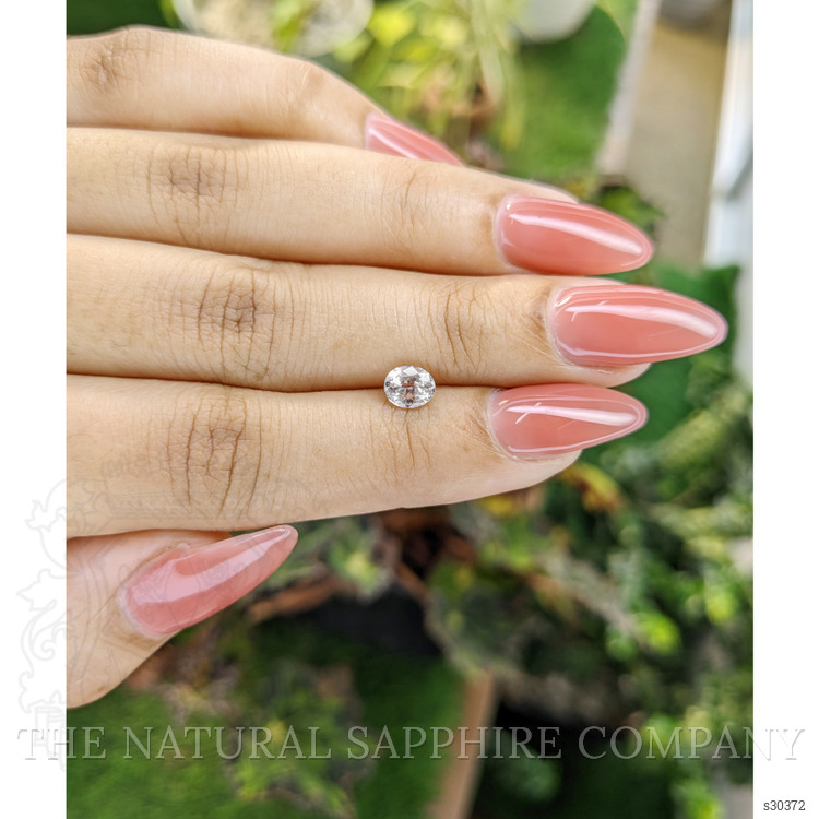 0.85 Ct. Peach Sapphire from Ceylon (Sri Lanka)