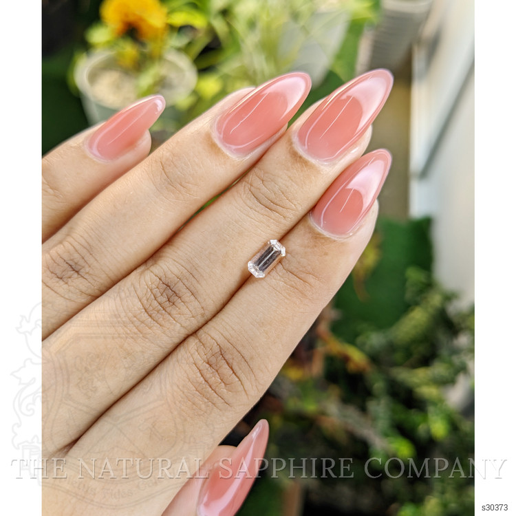 0.86 Ct. Peach Sapphire from Ceylon (Sri Lanka)