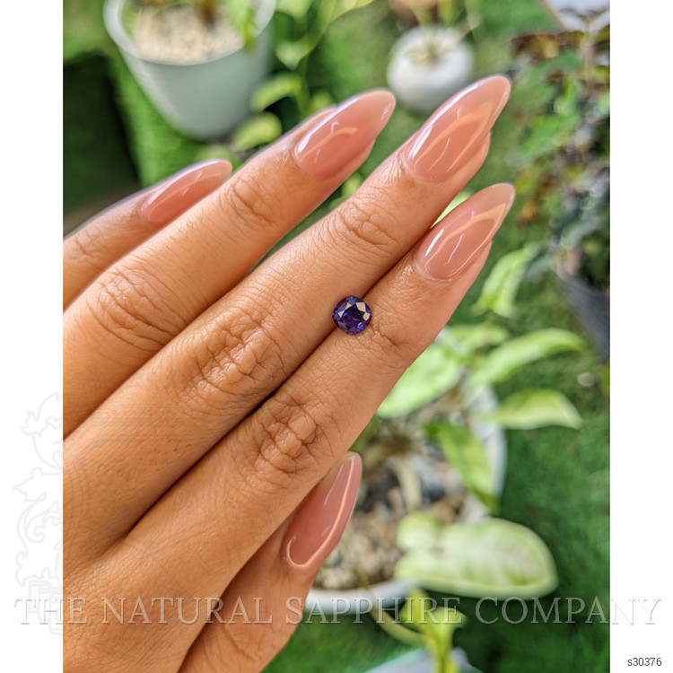 0.87 Ct. Color Change Sapphire from Ceylon (Sri Lanka)