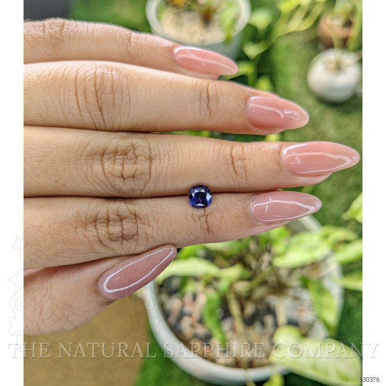 0.87 Ct. Color Change Sapphire from Ceylon (Sri Lanka)