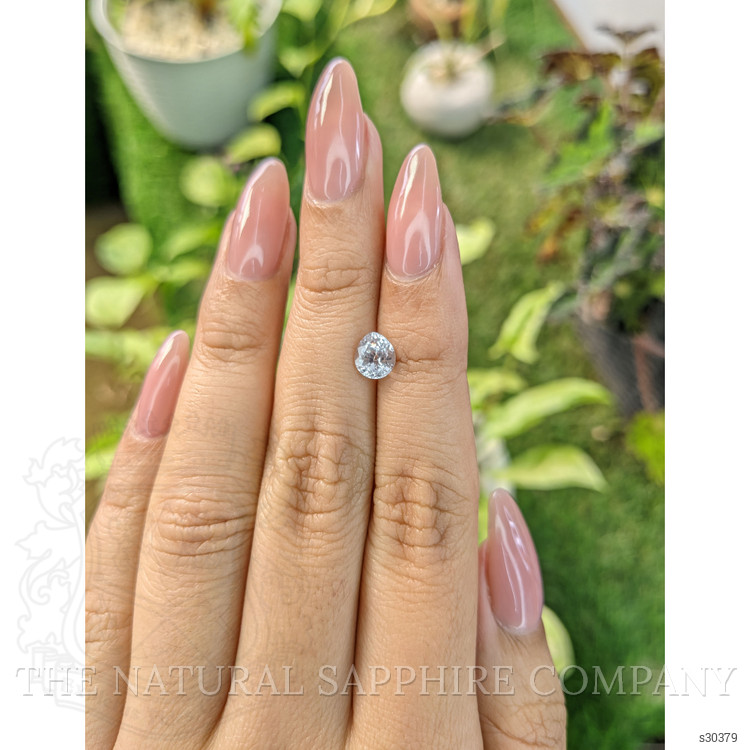 1.05 Ct. Blue Sapphire from Ceylon (Sri Lanka)