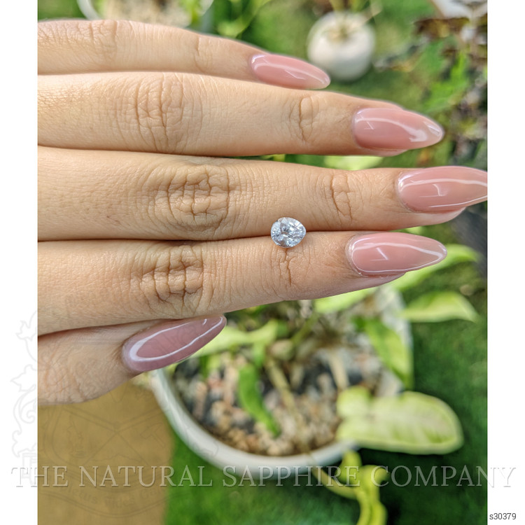 1.05 Ct. Blue Sapphire from Ceylon (Sri Lanka)