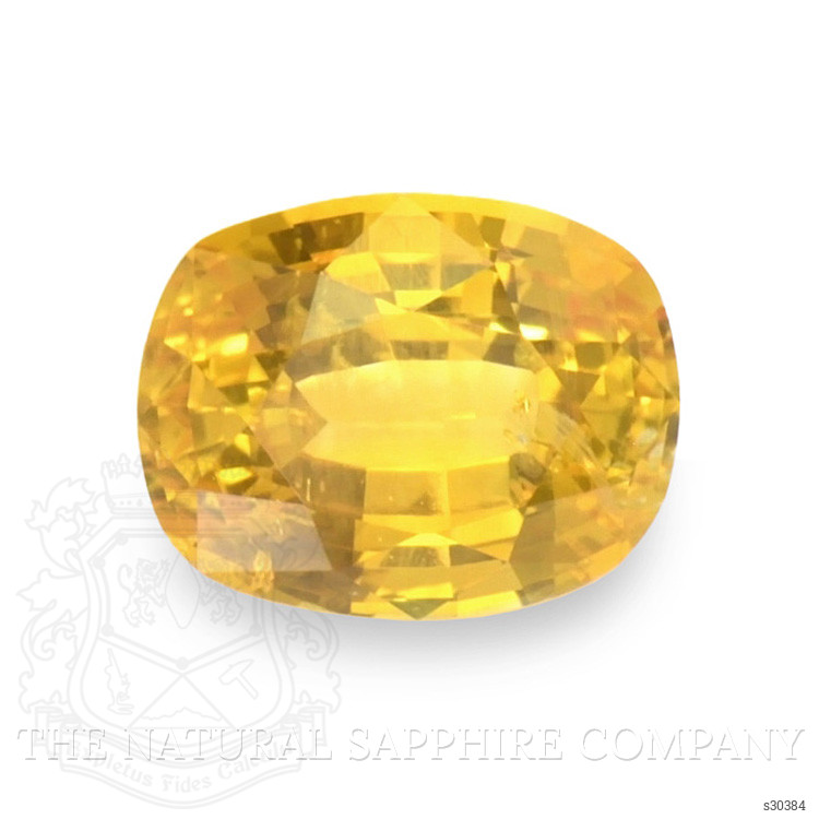 0.83 Ct. Yellow Sapphire from Ceylon (Sri Lanka)